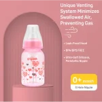 Pigeon Flexible Bottle STD Neck - Pink - 120ml - Image 14