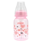 Pigeon Flexible Bottle STD Neck - Pink - 120ml - Image 8