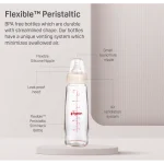 Pigeon Flexible Glass Bottle with Peristaltic Nipple 240ml - Image 4