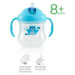 Pigeon Mag Mag Straw Cup - Matte Blue