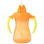 Pigeon Petite Straw Bottle 150ml - Orange