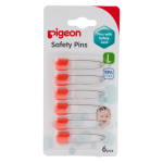 Pigeon Safety Pin (L) 6 Pcs/Card