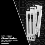 Pro Bass Chord Series 1.2m 30w Type-C to Type-C Braided - Black - Image 6