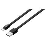 Pro Bass Energize Series Packaged Micro USB Cable - Black - 1.2m - Image 2