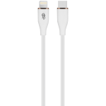 Pro Bass FlexiCord Series 2m 27w Type-C to Lightning Charging Cable - White