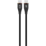 Pro Bass FlexiCord Series 2m 60w Type-C to Type-C Charging Cable - Black