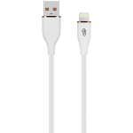 Pro Bass FlexiCord Series 2m USB to Lightning Charging Cable - White