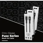 Pro Bass Fuse Series 1m Type-C to Type-C Cable - Black - Image 6
