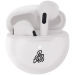 Pro Bass Future Series True Wireless Earphones with Charging Case - White - Image 3