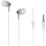 Pro Bass Genesis Series 3.5mm Wired Earphones (No Mic) - White