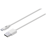 Pro Bass Power Series Boxed Round Micro USB Cable - White - Image 4