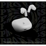 Pro Bass Pulse Buds True Wireless Earphones with Charging Case - White - Image 3
