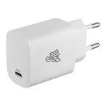 Pro Bass RapidCharge Series 20w Single Type-C Wall Charger - White