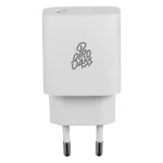 Pro Bass RapidCharge Series 20w Single Type-C Wall Charger - White - Image 3