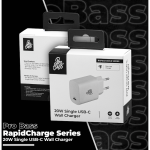 Pro Bass RapidCharge Series 20w Single Type-C Wall Charger - White - Image 7