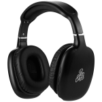 Pro Bass Retro Bluetooth Wireless Headphone with PU Case - Black
