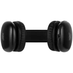 Pro Bass Retro Bluetooth Wireless Headphone with PU Case - Black - Image 4