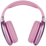 Pro Bass Retro Bluetooth Wireless Headphone with PU Case - Pink - Image 3