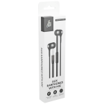 Pro Bass Swagger 2.0 Series - Boxed Auxiliary Earphone with Mic - Black