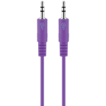Pro Bass Unite Series - Boxed Auxiliary Cable - Purple
