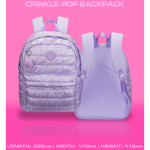 Quest Crinkle-Pop Backpack Lilac - Image 6