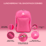Quest Lunchbreak 16l Backpack Combo - Pink - Image 8
