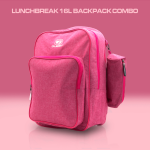 Quest Lunchbreak 16l Backpack Combo - Pink - Image 9