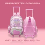 Quest Mirror-Glitz Trolley Backpack - Pink - Image 7