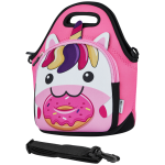 Quest Neoprene Lunch Bag - Unicorn Donut - Image 2