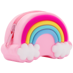 Quest Rainbow Silicone Purse - Pink - Image 2