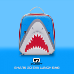 Quest Shark 3D EVA Lunch Bag - Grey - Image 3
