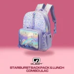 Quest Starburst Backpack & Lunch Combo Lilac - Image 3