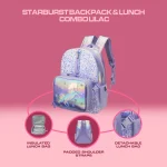 Quest Starburst Backpack & Lunch Combo Lilac - Image 4