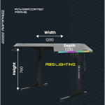 Rampage Gaming Desk - Image 3