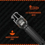 Rugged by Volkano Multi-Function Keychain Light with Tripod - Image 3