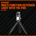 Rugged by Volkano Multi-Function Keychain Light with Tripod - Image 4