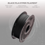 SA Filament PLA Hyper Filament 1kg - Black - Image 10
