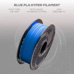 SA Filament PLA Hyper Filament 1kg - Blue - Image 6