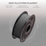 SA Filament PLA Hyper Filament 1kg - Grey - Image 6