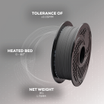 SA Filament PLA Hyper Filament 1kg - Grey - Image 7