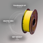 SA Filament PLA Hyper Filament 1kg - Yellow - Image 7