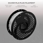 SA Filament PLA Plus Chrome Filament 1kg - Silver - Image 9
