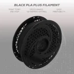 SA Filament Silk PLA Plus Gloss Filament 1kg - Black - Image 9
