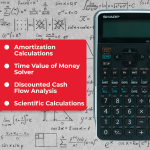 Sharp EL-738 XTB - Advanced Financial Calculator NEW DESIGN - Image 6