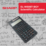 Sharp EL-W506T-BGY Scientific Calculator - 640 functions - Image 4