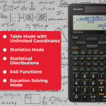 Sharp EL-W506T-BGY Scientific Calculator - 640 functions - Image 5