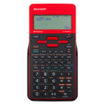 Sharp EL-W535SAII Red Scientific Calculator
