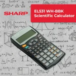 Sharp EL531 WH-BBK - Scientific Calculator - 272 Functions - Image 4