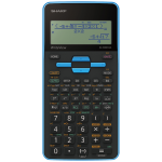 Sharp EL535 Scientific Calculator - 422 Functions- Blue