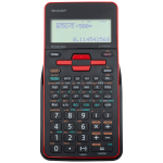 Sharp EL535 Scientific Calculator - 422 Functions- Red - Image 6